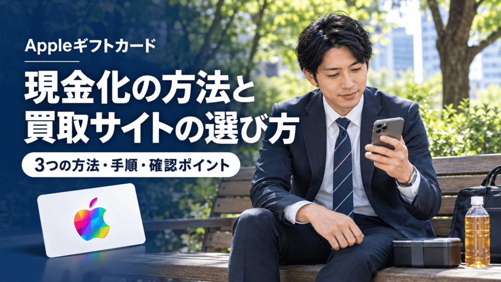 Appleギフトカードの現金化方法